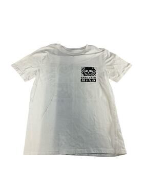 Taco Tuesday Open Your Mind Skull Graphic T Shirt White Men’s Small Cotton Tee